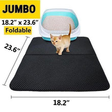 Load image into Gallery viewer, New Double Layer Cat Litter Mat - Silver Ion Antimicrobial Protection