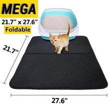 Load image into Gallery viewer, New Double Layer Cat Litter Mat - Silver Ion Antimicrobial Protection