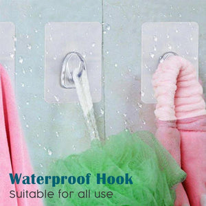 Reusable Anti-skid Traceless Adhesive Hooks (20 PCS) BEST DEAL