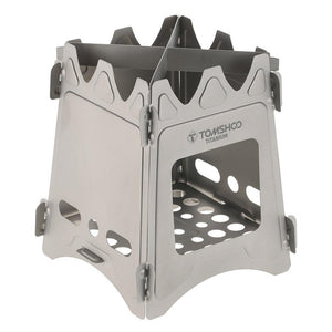 Ultralight Foldable Titanium Wood Burner Camping Stove