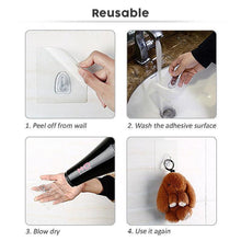 Load image into Gallery viewer, Reusable Anti-skid Traceless Adhesive Hooks (20 PCS) BEST DEAL