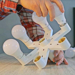 7 in 1 Light Bulb Extender