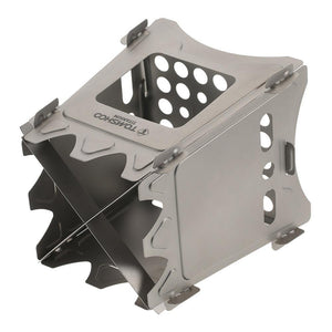 Ultralight Foldable Titanium Wood Burner Camping Stove