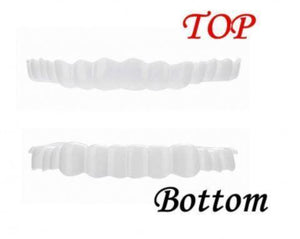 Instant Perfect Smile Upper & Lower Clip/Snap On Veneers for Perfect Teeth