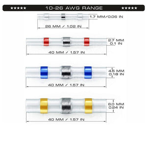 Advanced Waterproof Solder Wire Connectors