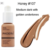 Load image into Gallery viewer, PHOERA Full Coverage Liquid Foundation