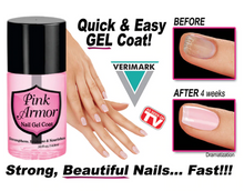 Load image into Gallery viewer, New Pink Armor Nail Coat