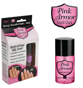 New Pink Armor Nail Coat