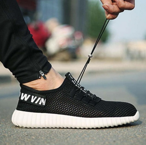 Military Grade Steel Toe Air Mesh Breathable Safety Shoes