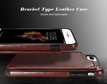 Load image into Gallery viewer, Retro iPhone Leather Wallet Case