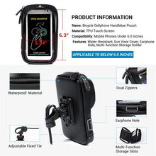 Load image into Gallery viewer, Multi-Function Waterproof Motorcycle Phone Mount