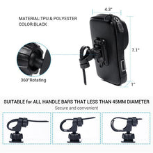 Load image into Gallery viewer, Multi-Function Waterproof Motorcycle Phone Mount