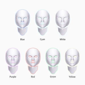 LED Photon 7 Color Home Treatment Light Therapy Mask