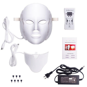 LED Photon 7 Color Home Treatment Light Therapy Mask