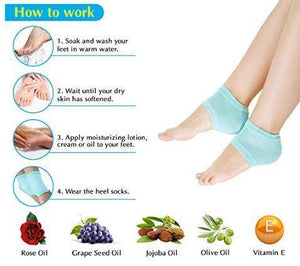 Moisture Heel Socks