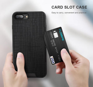 Luxury Card Slot Wallet Case For iPhones