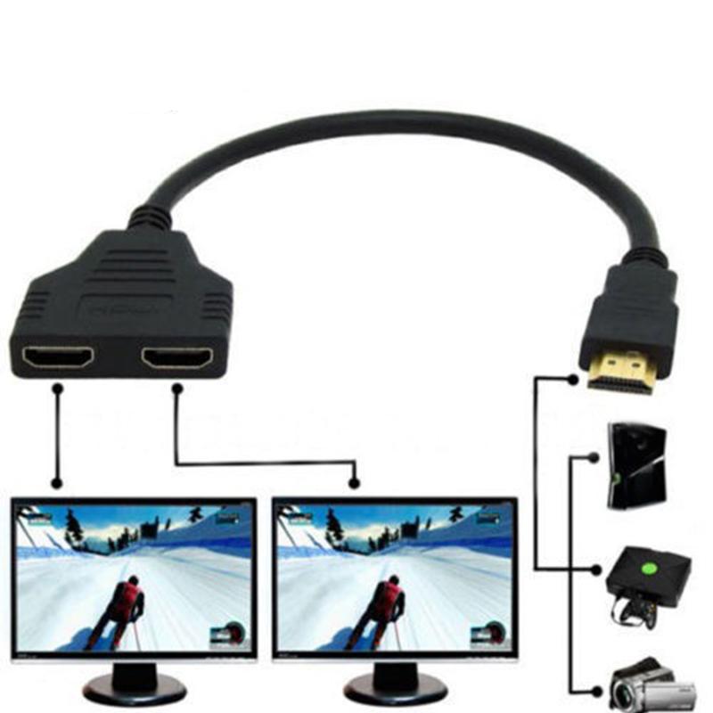 HDMI Splitter 1 Male To 2 Female