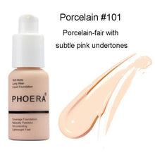 Load image into Gallery viewer, PHOERA Full Coverage Liquid Foundation