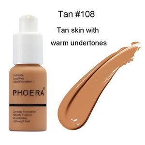 PHOERA Full Coverage Liquid Foundation