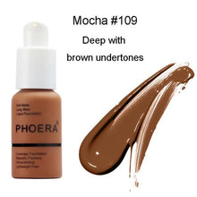 Load image into Gallery viewer, PHOERA Full Coverage Liquid Foundation