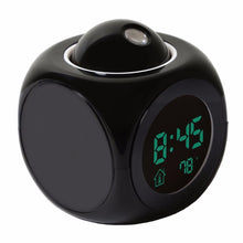 Load image into Gallery viewer, Bright Red Projection LED Display Alarm Clock