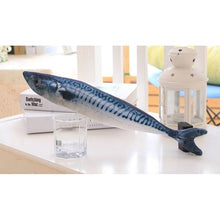 Load image into Gallery viewer, Plush 3D Carp Fish Shape Cat Toys