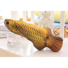 Load image into Gallery viewer, Plush 3D Carp Fish Shape Cat Toys