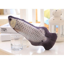 Load image into Gallery viewer, Plush 3D Carp Fish Shape Cat Toys