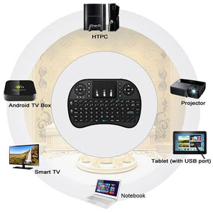 2.4 GHz Mini Wireless Keyboard With Touchpad