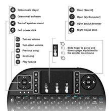 Load image into Gallery viewer, 2.4 GHz Mini Wireless Keyboard With Touchpad