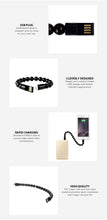 Load image into Gallery viewer, Beaded Charging Bracelet For IPhone And Android