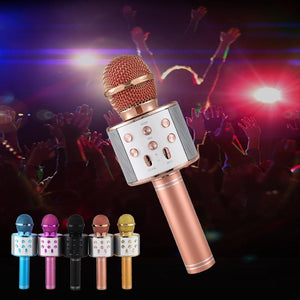 Wireless Karaoke Bluetooth Microphone