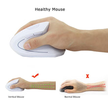 Load image into Gallery viewer, Ergonomic Vertical Gaming Wireless Mouse