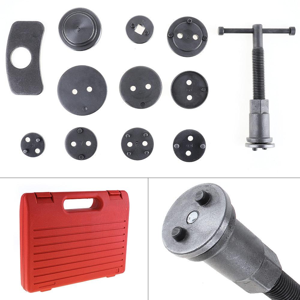 12pcs Universal Car Brake Caliper Piston Wind Back Tool Kit