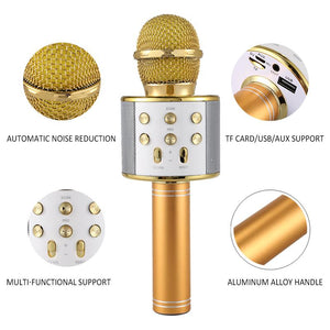 Wireless Karaoke Bluetooth Microphone