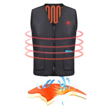 Load image into Gallery viewer, Water &amp; Wind Resistant Heat Control Thermal Vest