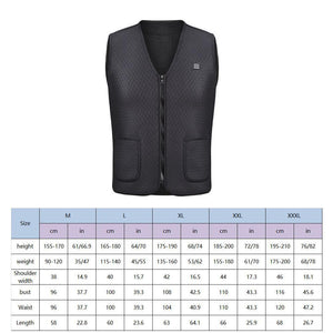 Water & Wind Resistant Heat Control Thermal Vest