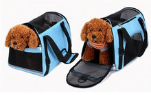 Load image into Gallery viewer, High Society Plush Dog Carrier Bag