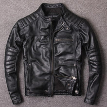 Load image into Gallery viewer, Suede Leather Jacket For Men