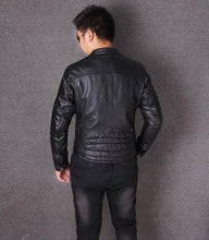 Load image into Gallery viewer, Suede Leather Jacket For Men