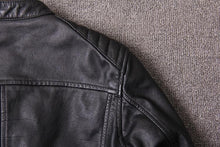 Load image into Gallery viewer, Suede Leather Jacket For Men