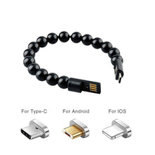 Load image into Gallery viewer, Beaded Charging Bracelet For IPhone And Android