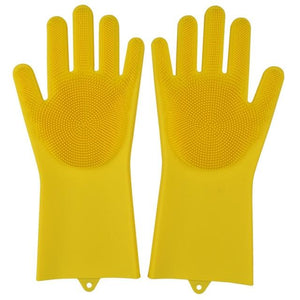 Magic Silicon Washing Gloves