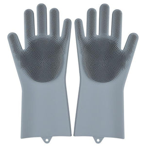 Magic Silicon Washing Gloves