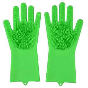 Magic Silicon Washing Gloves