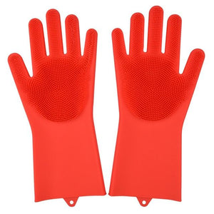 Magic Silicon Washing Gloves