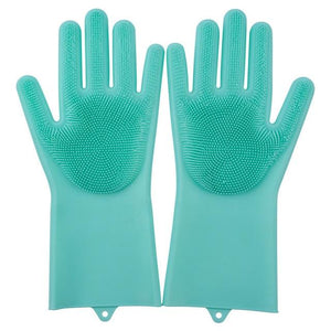 Magic Silicon Washing Gloves