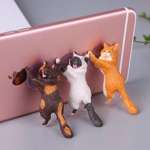 Cute Kitty Stand Mount for Mobile Phones & Tablets