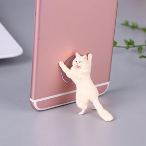 Cute Kitty Stand Mount for Mobile Phones & Tablets