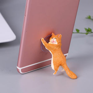 Cute Kitty Stand Mount for Mobile Phones & Tablets